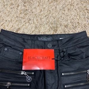 Blackcraft Pentagram zipper Skinny Jeans
